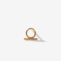 SOLITARIO MINI RUNA BAÑO EN ORO