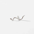 SOLITARIO MINI SERPIENTE EGIPCIA PLATA