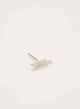 Solitario mini pluma jeroglífico plata