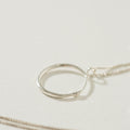 COLLAR UROBORO PLATA PRE-ORDEN