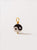 Charm yin yang baño en oro