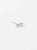 Aretes mini zig zag plata